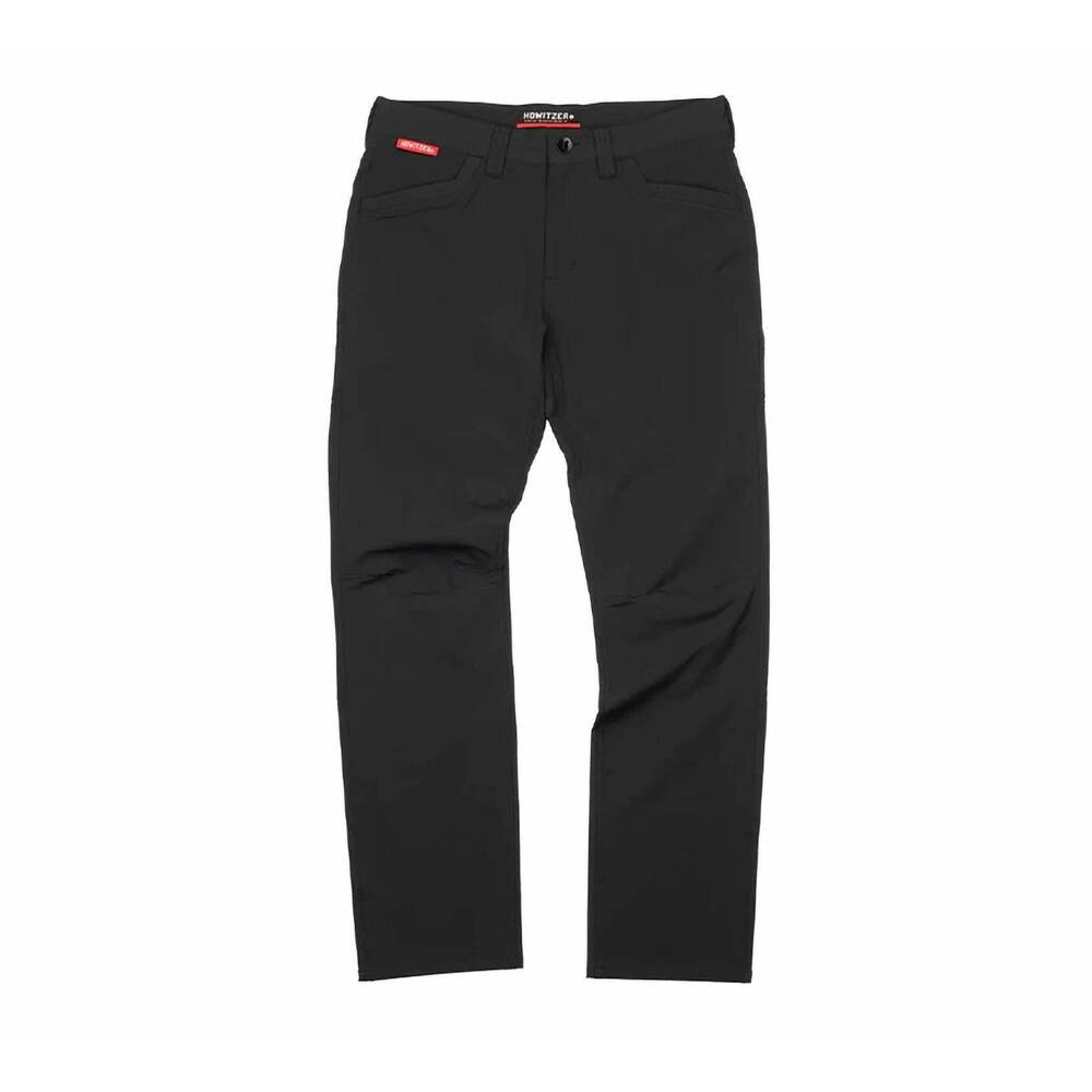 NEW HOWITZER men's foxtrot slim straight fit pant in black